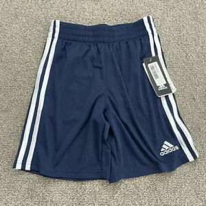 Adidas Boys 3 Stripe Mesh Shorts